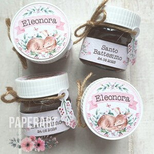 nr. 10 Nutelline decorate - Mod. Baby Cerbiatto