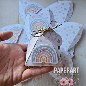 nr. 10 scatoline piramidali - mod. Arcobaleno Scandinavo