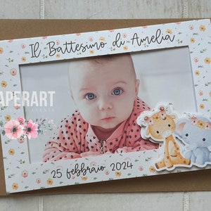 10 portafoto autoportanti personalizzati - Mod. Baby Pals