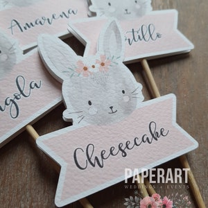 nr. 3 segnagusti per confettata - mod. Cute Bunny