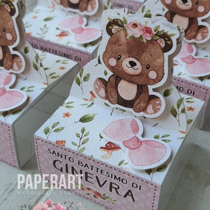 nr. 10 scatoline astuccio- mod. Baby Animali della Foresta