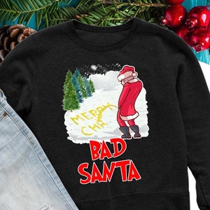 Funny Where the Ho s at Christmas Sweater Offensive Bad Santa Claus Xmas Jumper Secret Santa Gift Merry Christmas Sweatshirt Etsy Australia
