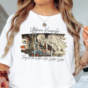 Utagawa Kuniyoshi Shirt Takiyasha the Witch and the Skeleton Spectre T-Shirt Art Painting Art Lover Artist Gift TShirts for Men and Women
