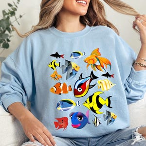 Fisch Tank Aquarium Sweatshirt Fischzucht Aquarist Pullover Fischbesitzer Fischliebhaber Geschenk für Sie oder Ihn Fischhalter Geschenke für Männer und Frauen
