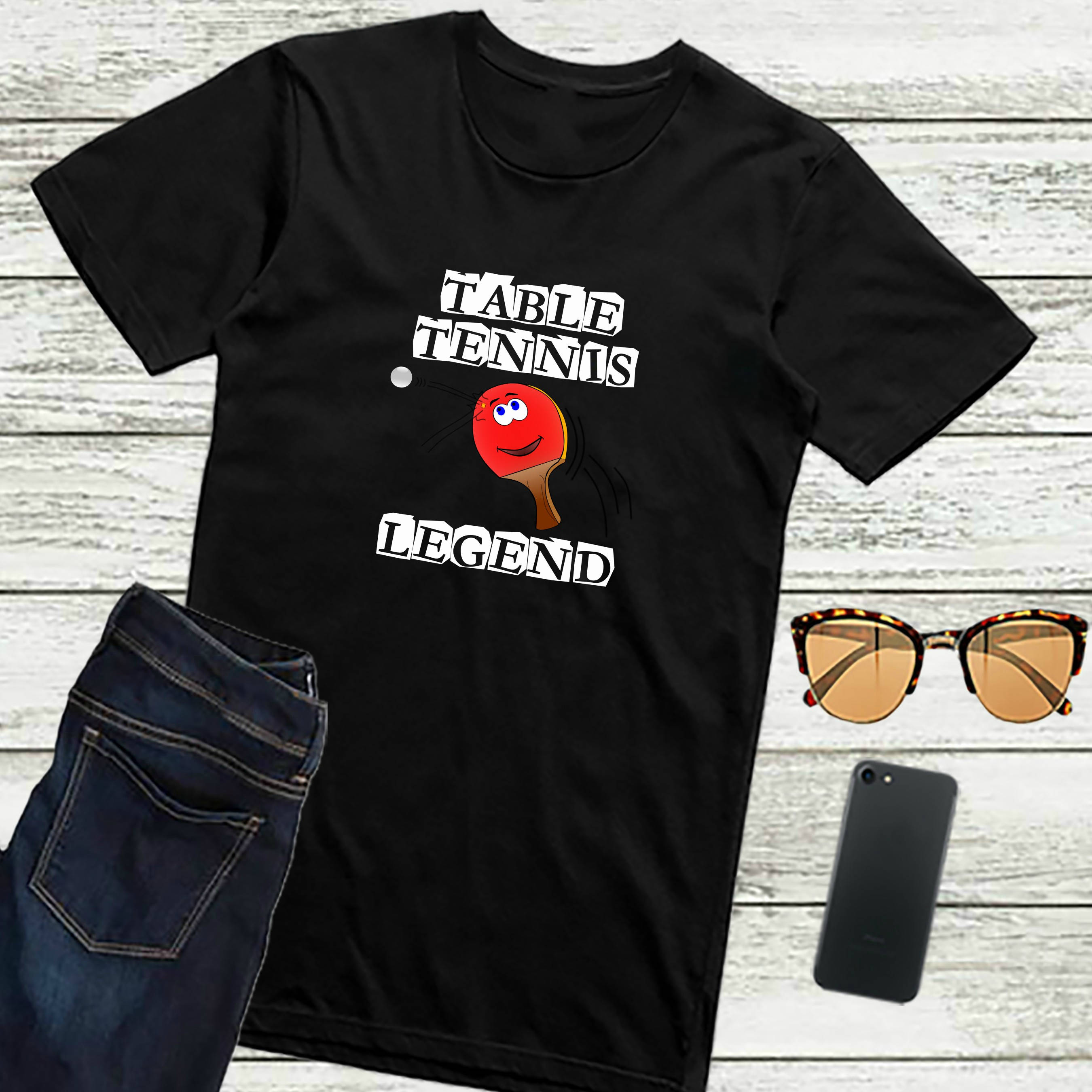 Table Tennis Shirt TABLE TENNIS LEGEND 