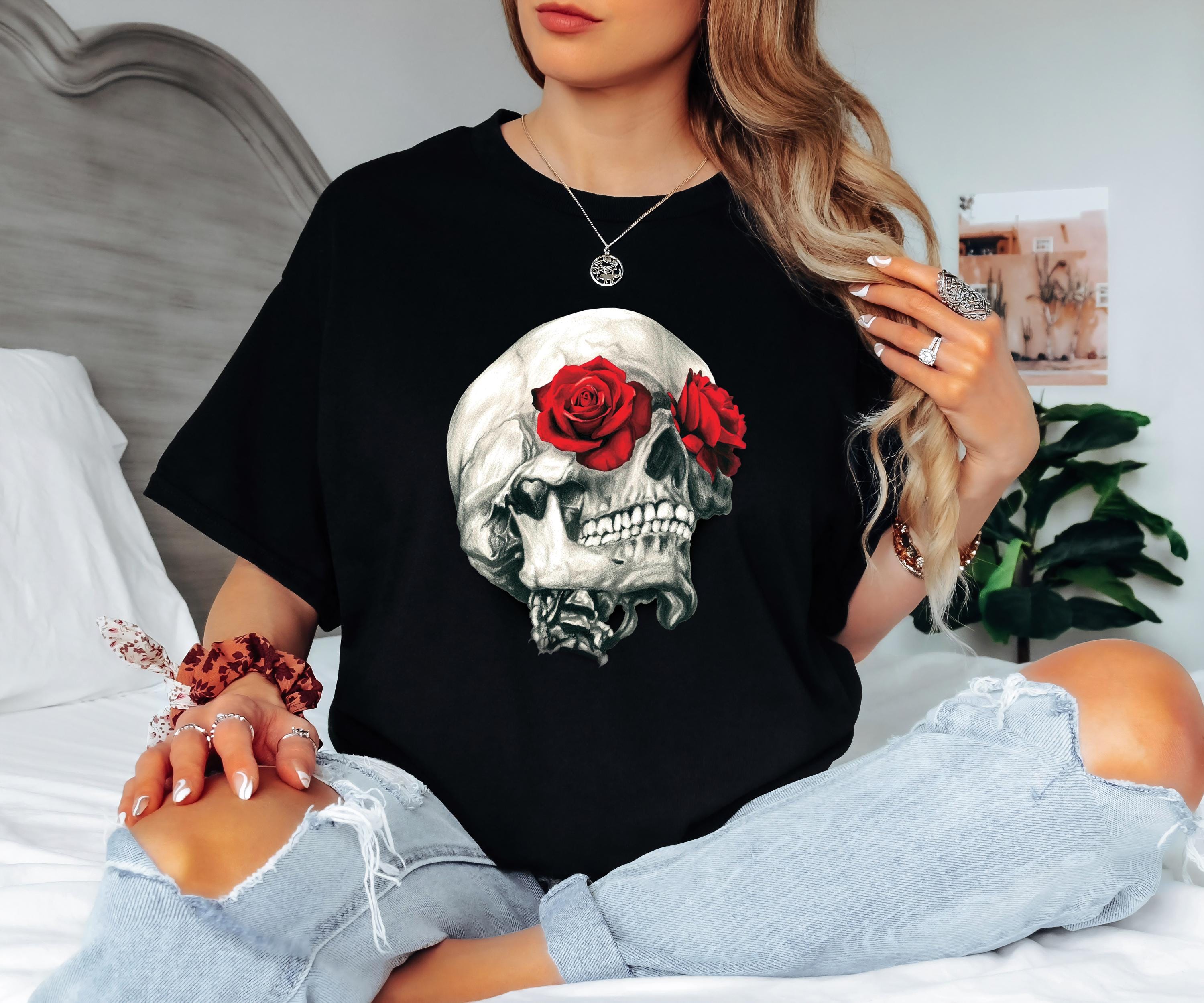 The Cult Band T-Shirt - Official Men's Electric Skull & Bones Logo Tee, Black, Size XXL - View #7