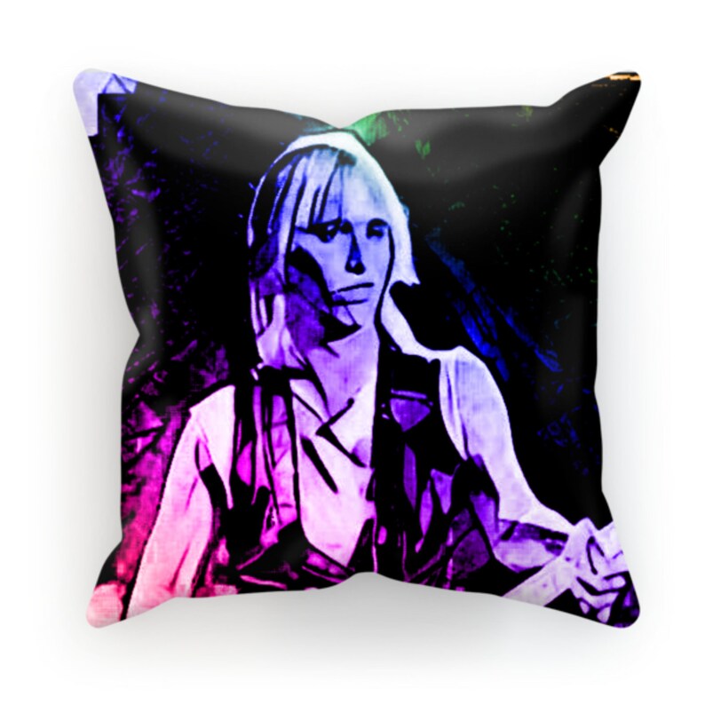 Tom Petty Pillow Cover Rock Music Legend Home Decor Tom Petty and the Heartbreakers Throw Pillow Case Sham Art Pillow Covers Pillowcases
