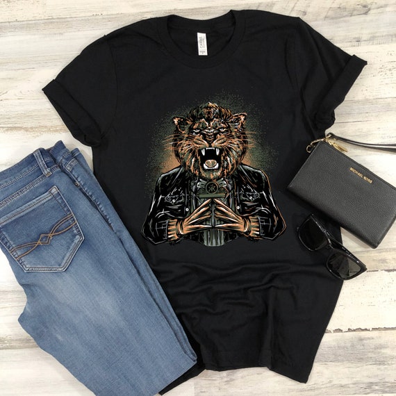 boss lion t shirt