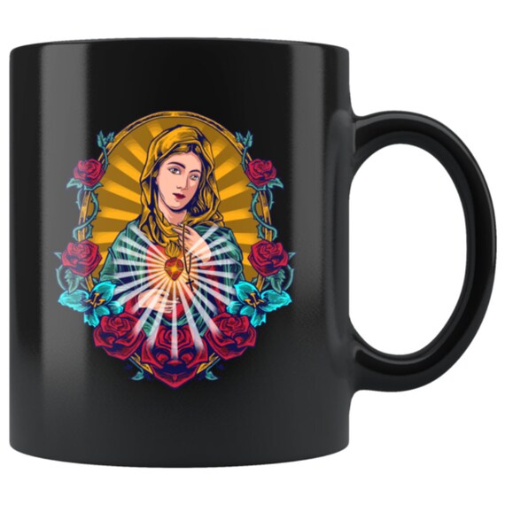 Our Lady of Guadalupe Catholic Mug Religious Virgin Saint Mary Gift