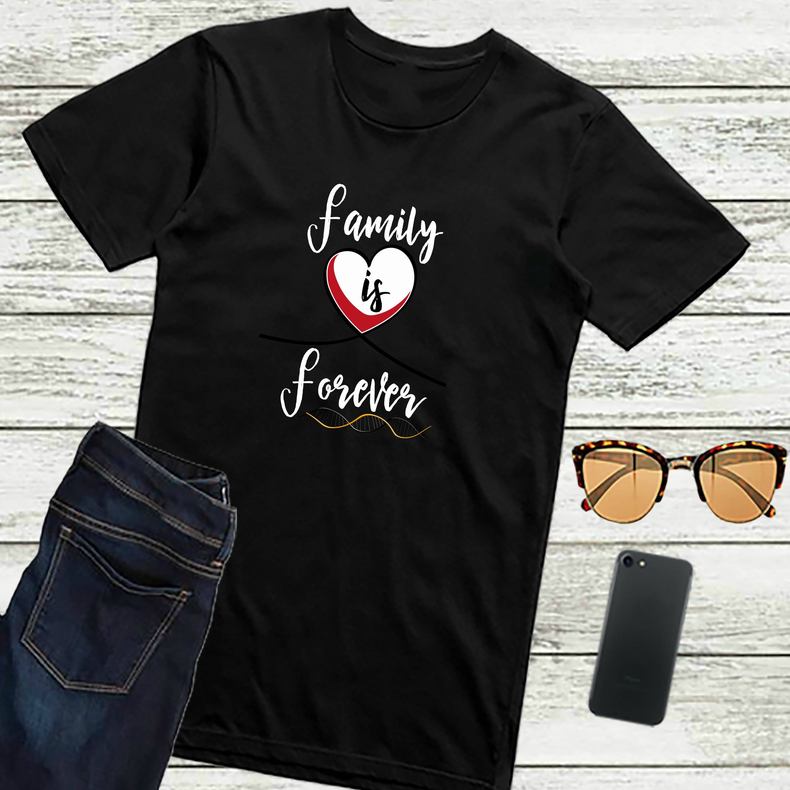 Family Matching Shirts FAMILY FOREVER Inspirational Family - Etsy