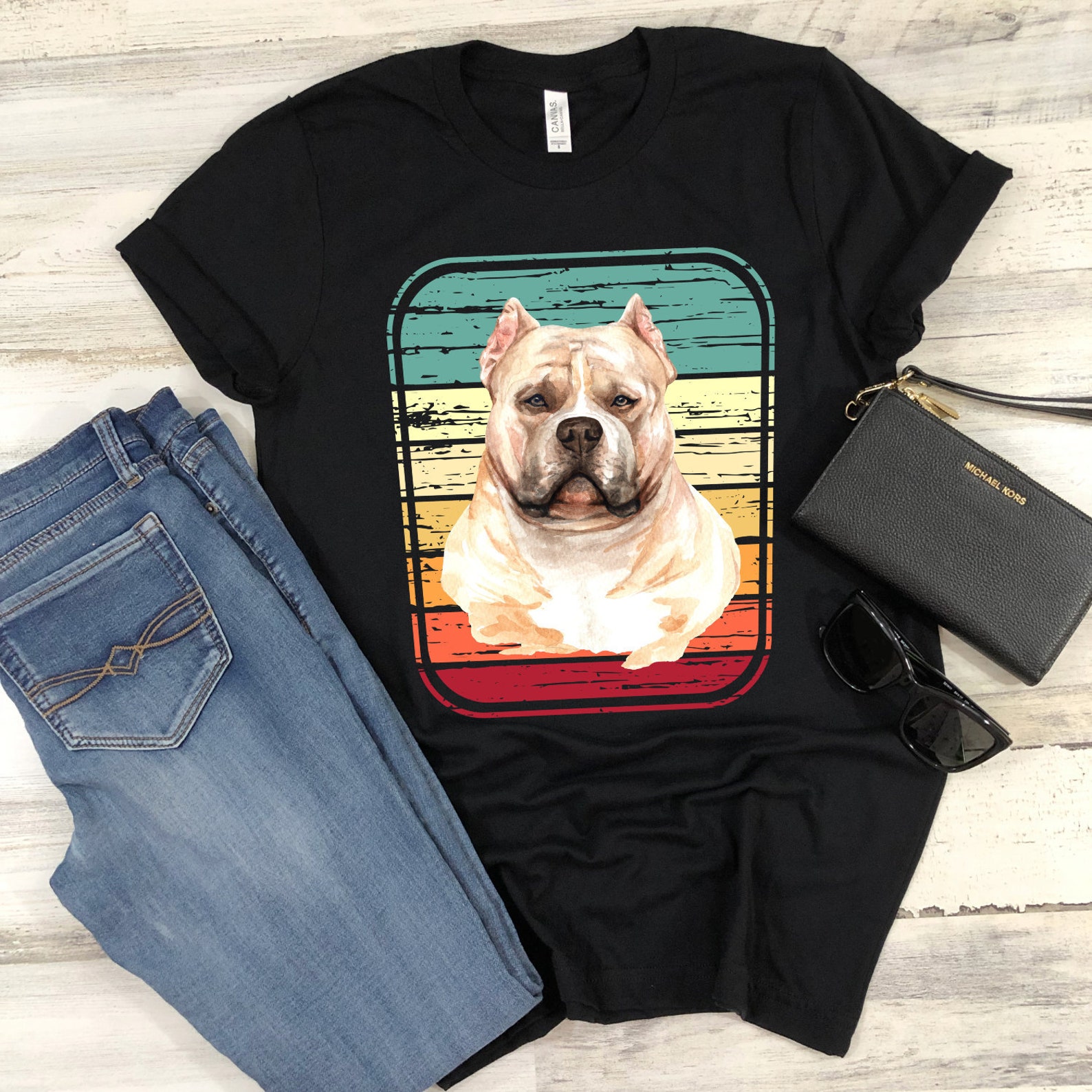 American Bully T Shirt
 American Bully Shirt Pit Bull Dog T shirt American Bullies Etsy