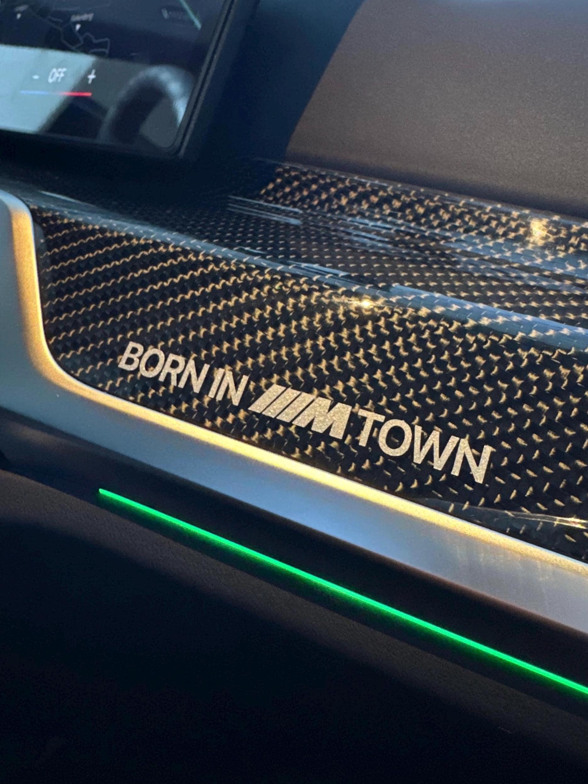 2X Für BMW M Performance Griff M Sport Vinyl-Sticker Streifen