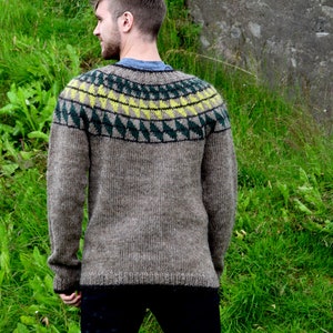 Traditional Icelandic sweater for men image 5