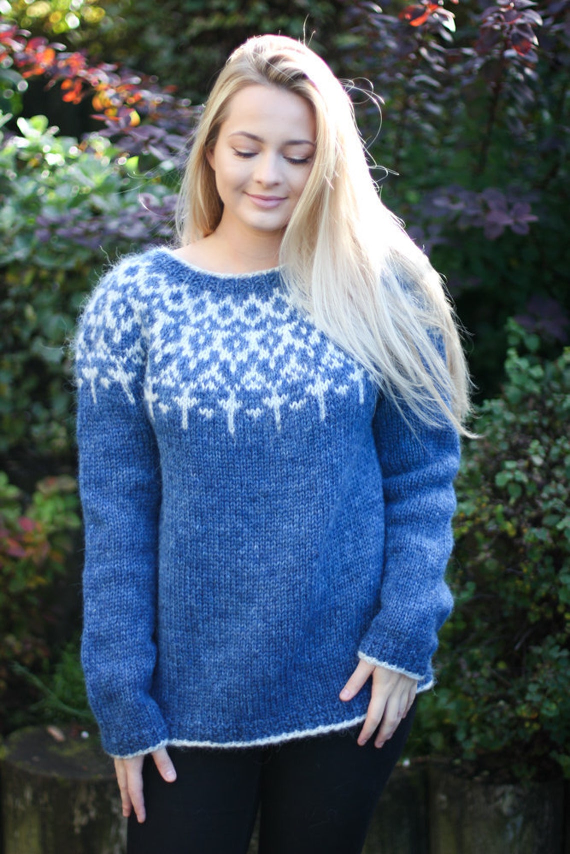 Traditional Icelandic Sweater Etsy