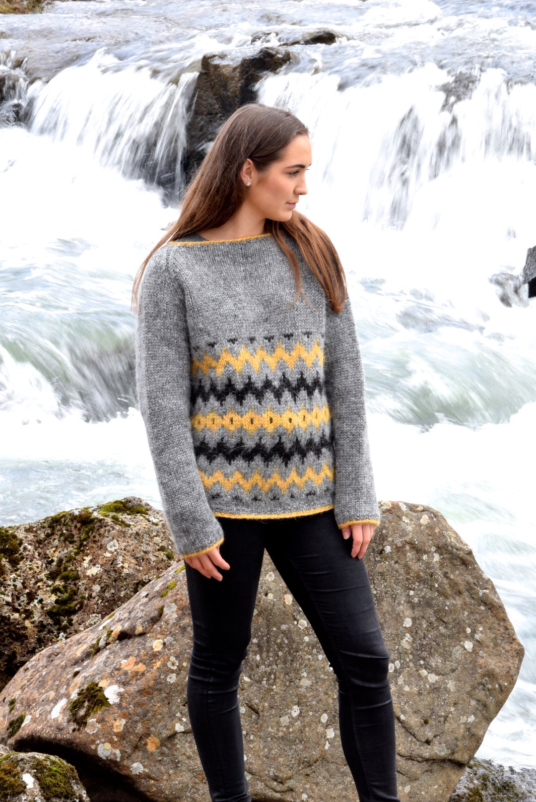 Icelandic Handknitted Jumper Etsy