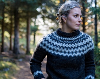 Icelandic unisex traditional sweater, lopapeysa.