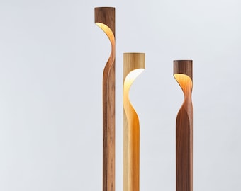 Home Improvement, Wood Floor Lamp, Reading Lamp, Mid Century