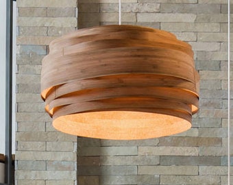 Mid Century Modern Chandelier Lighting, Coastal Wooden Lighting Fixture, Beach House Pendant Lamp, Beachy Boho Lamp,Scandinavian Light Cloud