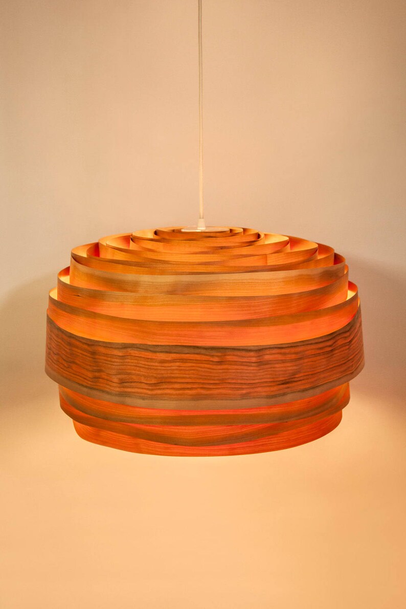 Pendant Light Wood Pendant Lamp Hanging Lamp Ceiling Lamp Etsy
