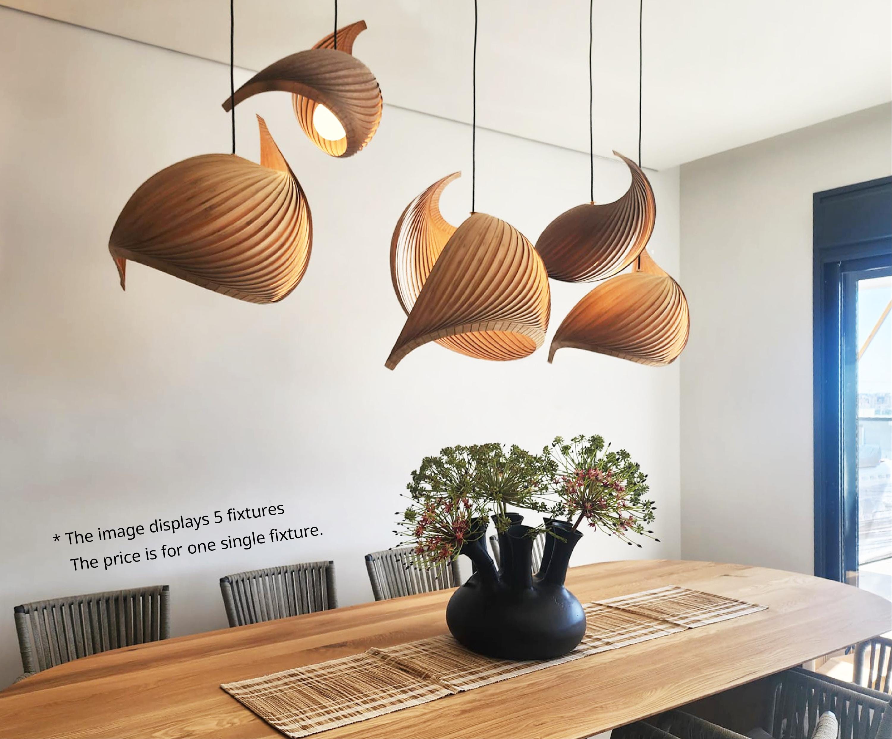 Japandi Lighting Chandelier, Home Improvement, Wabi Sabi Pendant