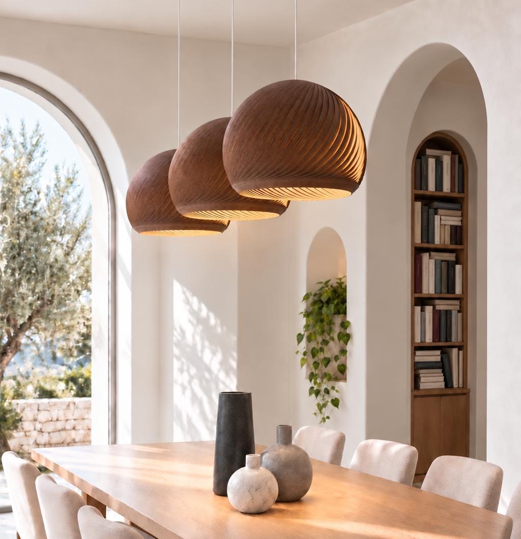 Japandi Lighting for Kitchen-and-dining Room - Handcrafted Hygge