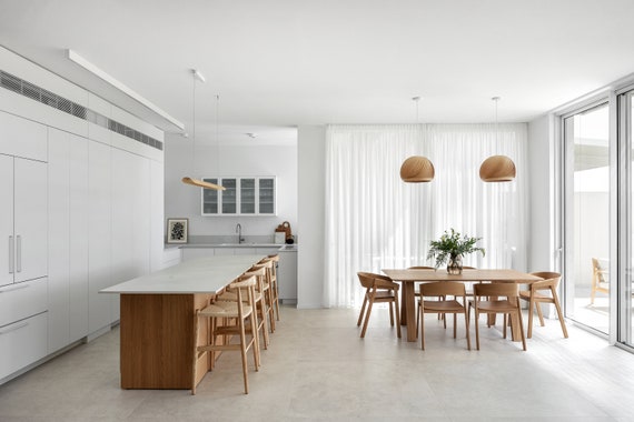 Scandinavian bedroom outlet ceiling light