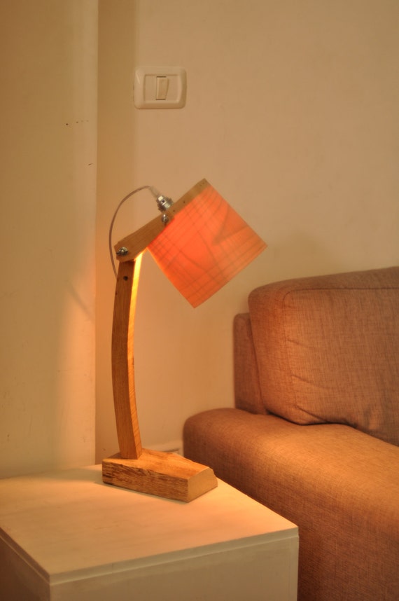 Items similar to Wooden Table Lamp on Etsy