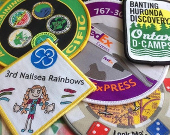 250 Custom USA Woven Patches Badges