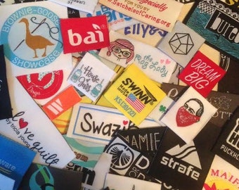 250 Wholesale Custom Woven Labels USA