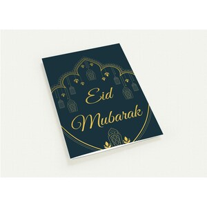 Pacote de 10 cartões de felicitações Eid Mubarak