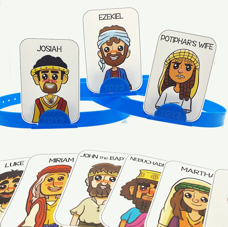 Bible Character Celebrity Heads Game Cards Set 2 PDF Download Etsy