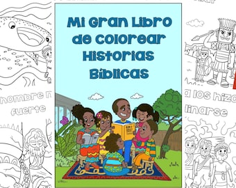 ESPAÑOL - JW KIDS - Mi Gran Libro de Colorear Historias Bíblicas