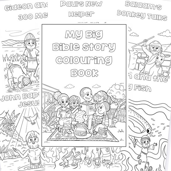 Gospel Story for Kids New Testament Coloring Book [Book]