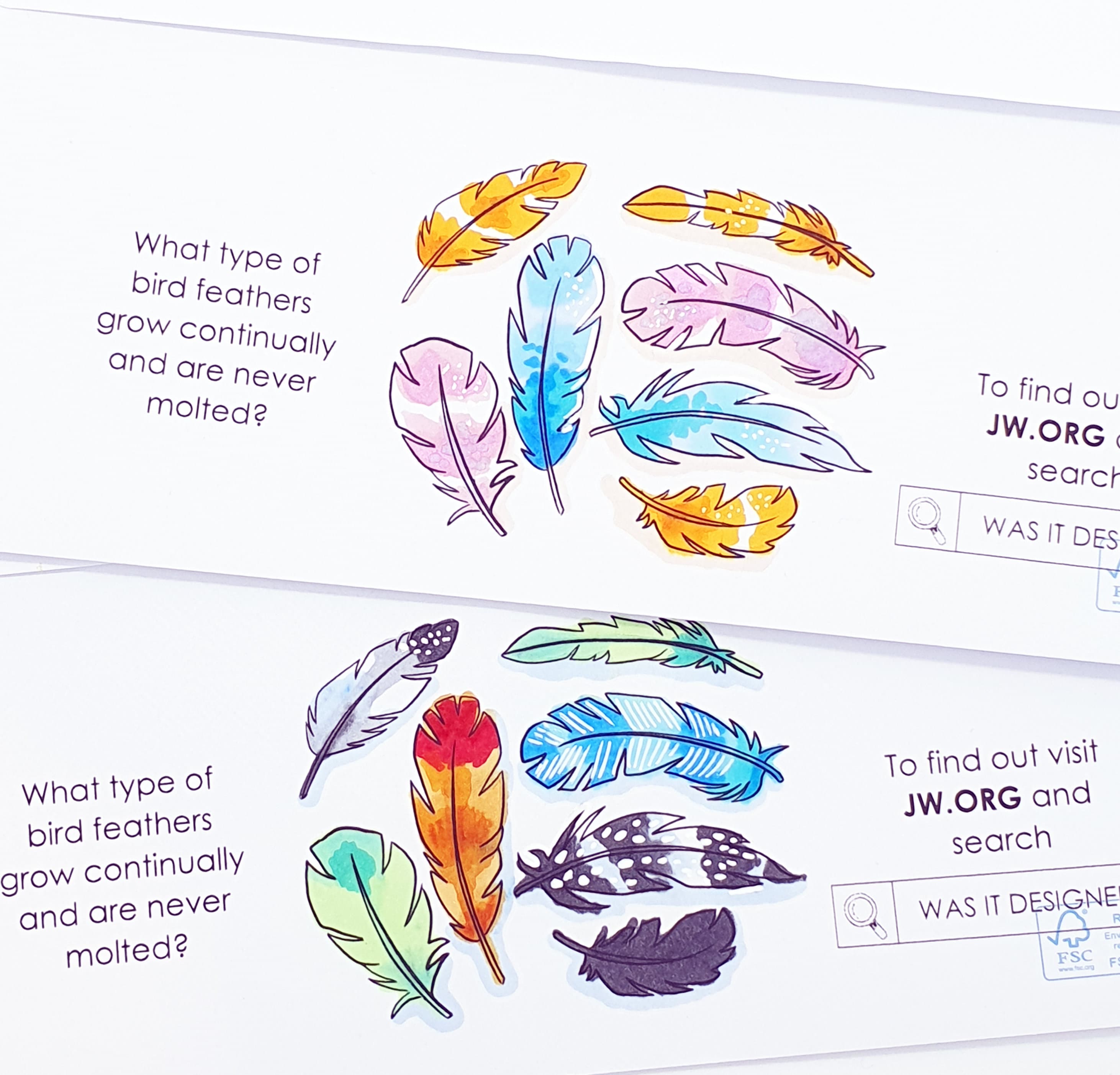 JW Kids 'Was It Designed?' Witnessing Envelope Printable - Se…