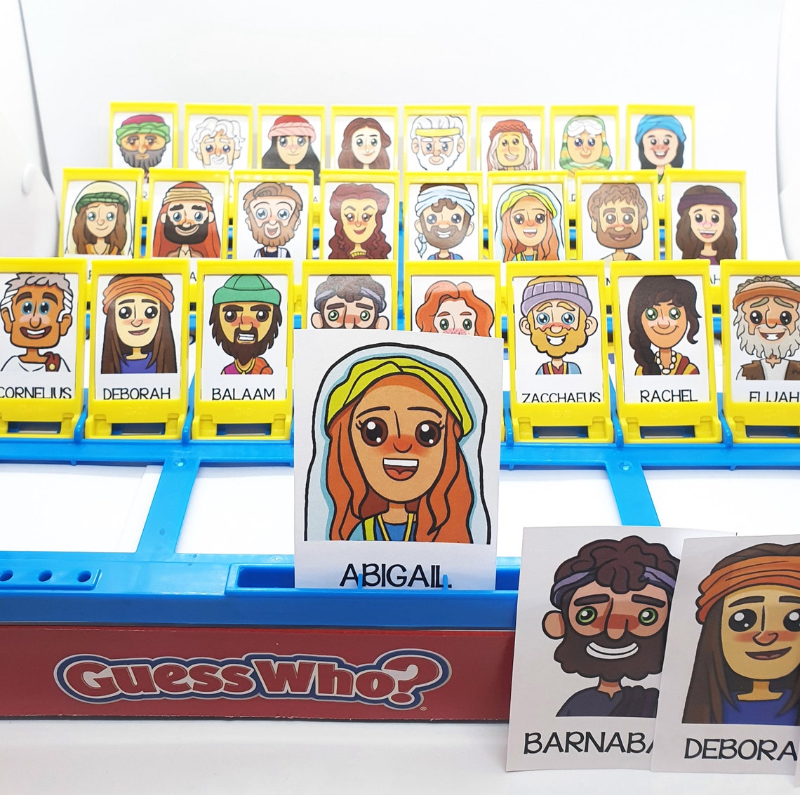 GUESS WHO Set 2 Bible Character Game Cards PDF Download - Etsy