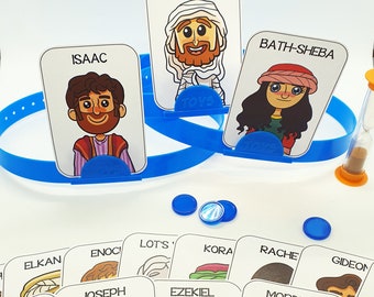 GUESS WHO Set 2 Bible Character Game Cards PDF Download | Etsy