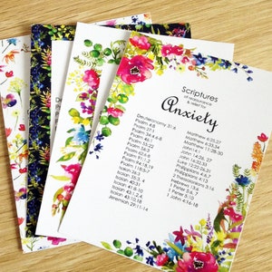ANXIETY - Scriptures of reassurance and relief for Anxiety