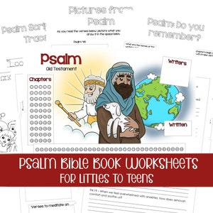 JW Kids Bible Activity - PSALM - PDF Download