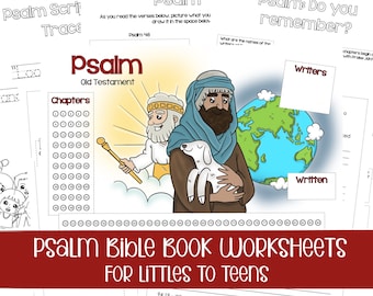 JW Kids Bible Activity - PSALM - PDF Download