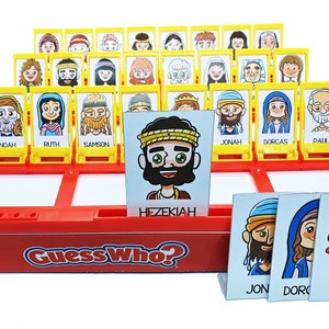 JW Kids - GUESS WHO? Set 1 - Bible Character Game Cards - pdf Download