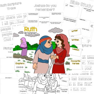 JW Kinderbijbelactiviteit - RUTH - PDF-download