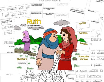 Actividad bíblica para niños de JW - RUTH - Descargar PDF