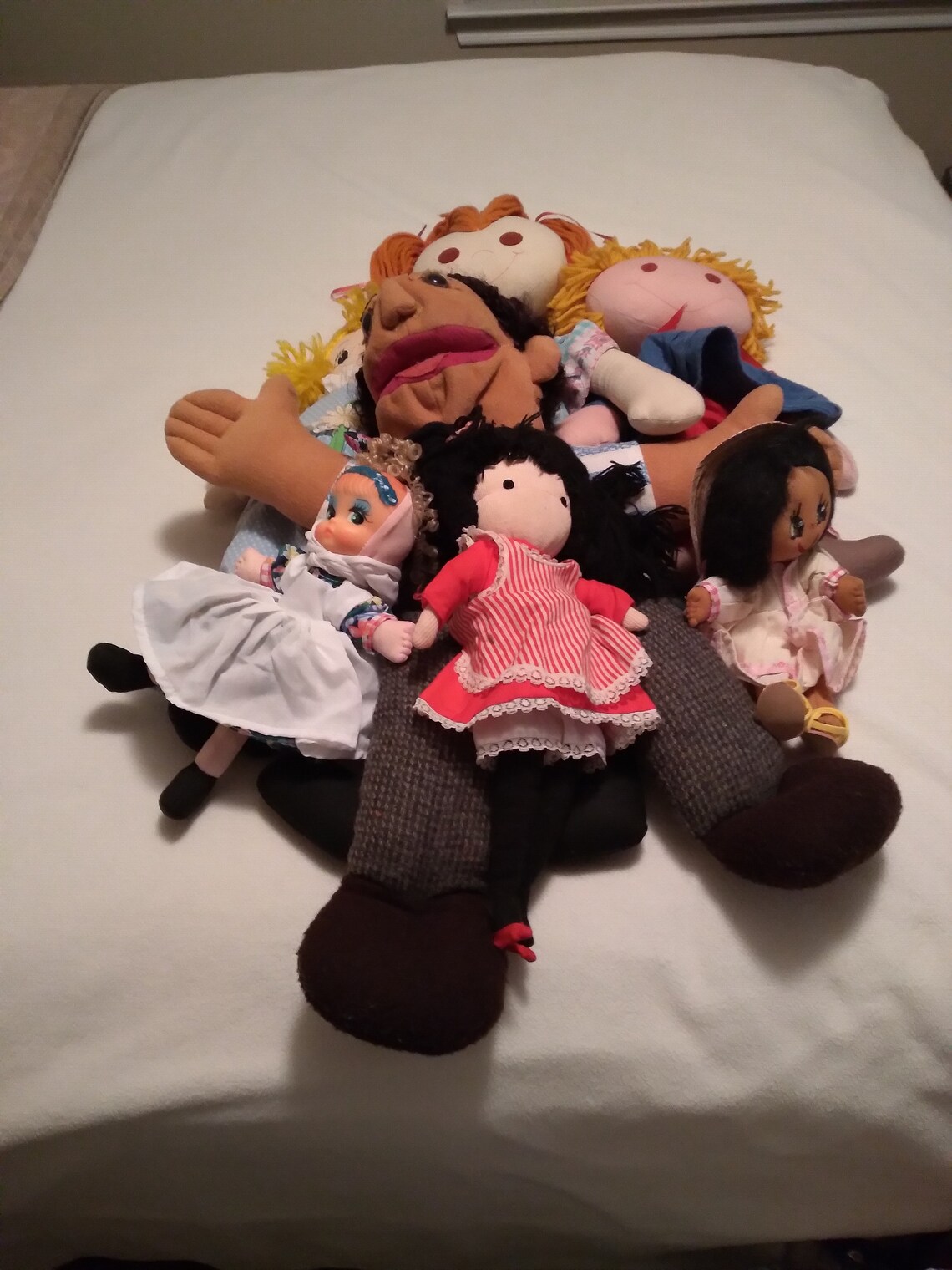 Lot of Rag Dolls Two were made in England Etsy