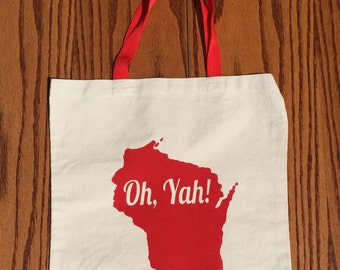 Wisconsin tote bag