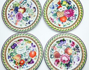 Godinger Yorkshire Salad or Wall Plates Set of 4