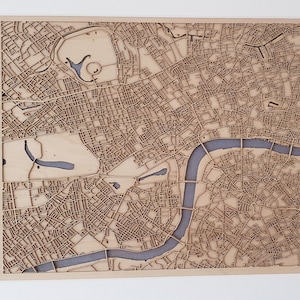 Carte de ville personnalisée, n'importe quelle ville en bois carte de rue 3D pour cadeau de mariage ou d'anniversaire, décoration murale,