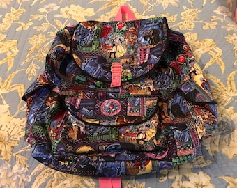 Contemporary Drawstring Backpack