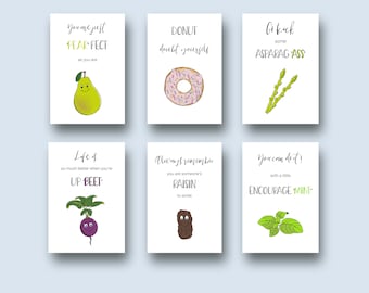 Funny Motivational Positivity Postcards, ideal gift or christmas stocking filler for Friends or Students