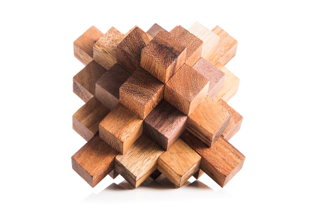 Diamond Cube 1 - Wood Puzzle – Kubiya Games