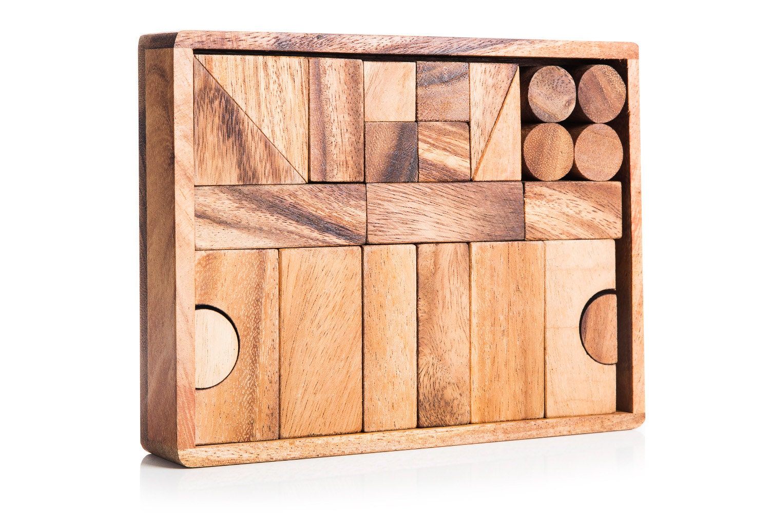 SALE Handmade Wooden Blocks, Eco Friendly Toys, Children Wooden